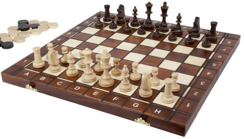Albatros Holz-Schachspiel + Backgammon