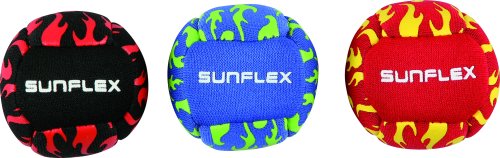 sunflex sport Neopren Fun-Bälle zum Werfen, Fangen, Kicken