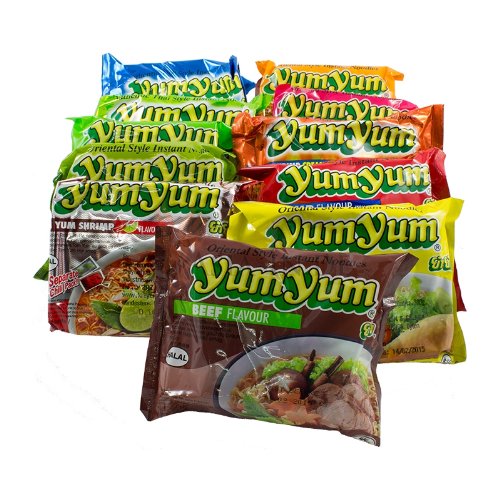 1 Karton Yum Yum Instant-Nudelsuppen Mix 30 Pack