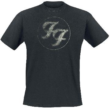 Foo Fighters Logo In Circle T-Shirt