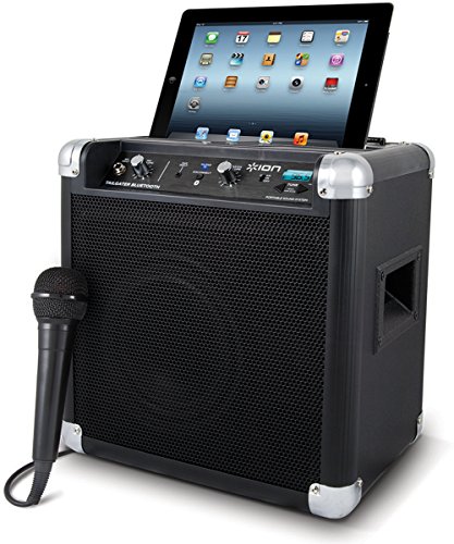 Ion iPA57 Tailgater Tragbare Lautsprechersystem für Apple iPod (Radio, Bluetooth) schwarz